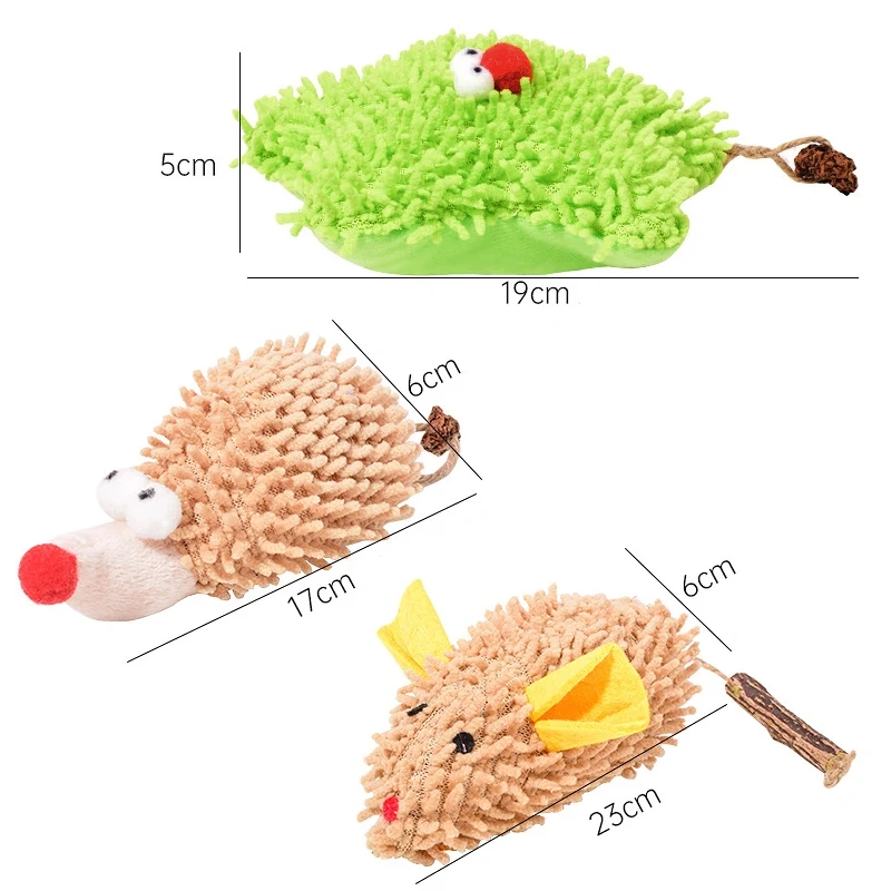 Interactive Plush Cat Toy Pet Bite Toys, Cat Catnip Chewing Toy Teeth Grinding Plush Toy Pet Supplies