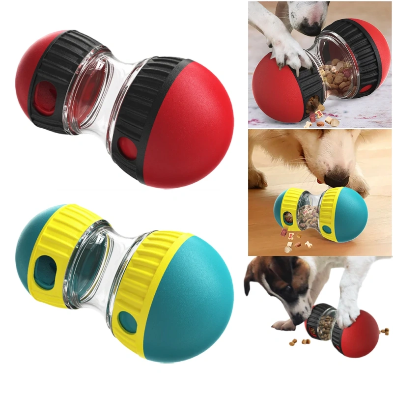 Food Dispensing Dog Toy Pet Slow Feeder IQ Training & Playing Dog Treat Ball Improves Pets Digestion Treat Dispensing Puzzle Toy