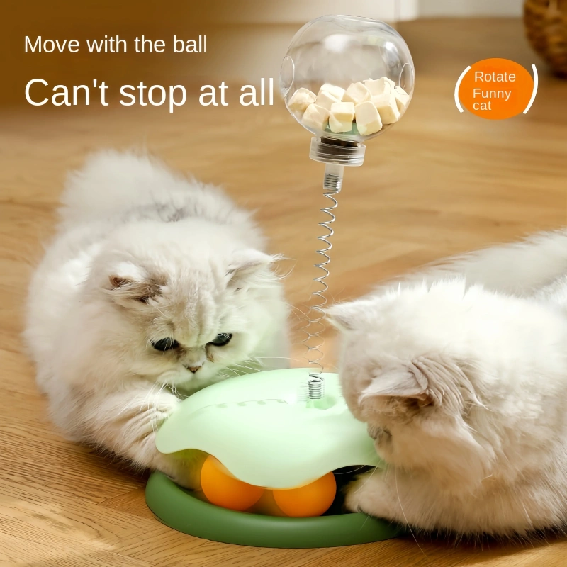 Cat Puzzle Food Leaking Ball Toy Cat Dog Interactive Treat Leaking Toy Catnip Slow Cat Dog Feeder Fun Pet Products Accessories