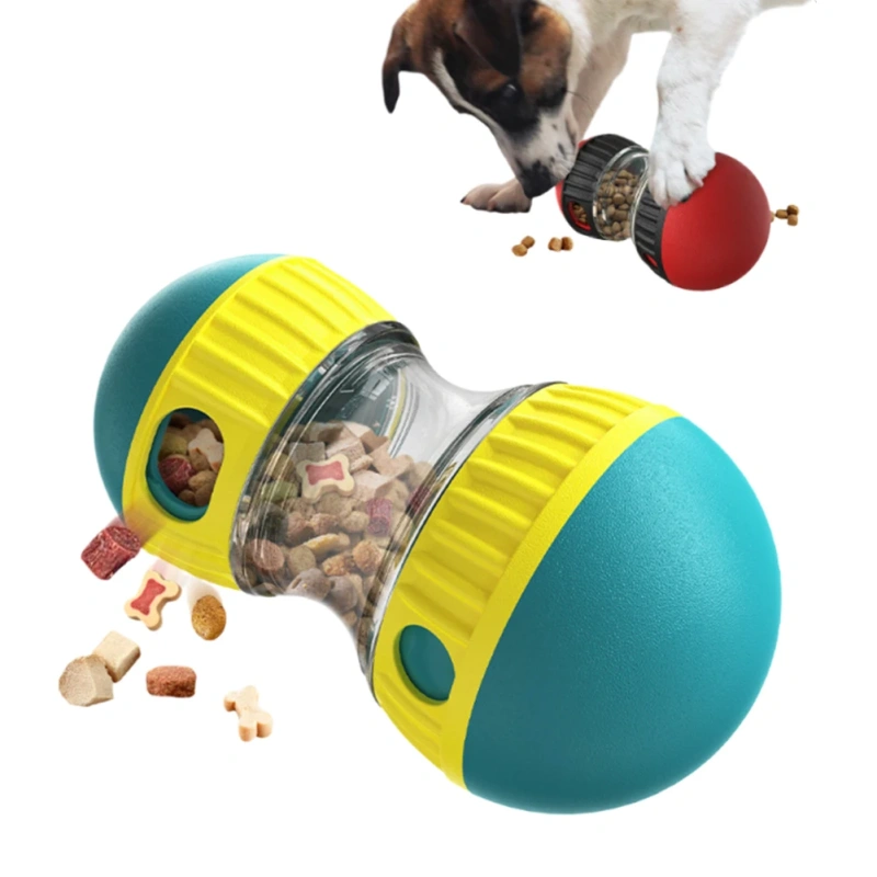 Food Dispensing Dog Toy Pet Slow Feeder IQ Training & Playing Dog Treat Ball Improves Pets Digestion Treat Dispensing Puzzle Toy