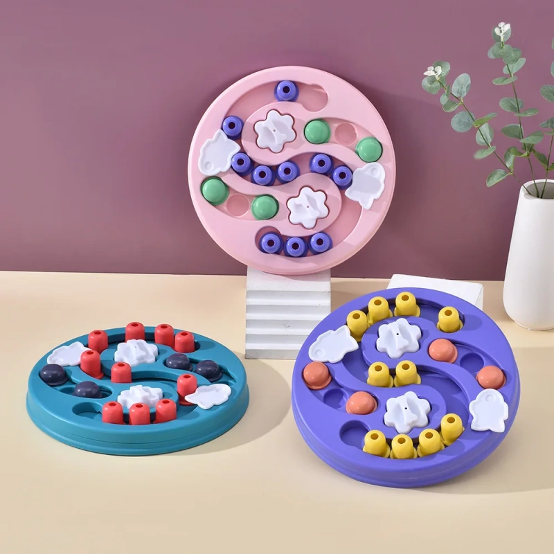 Dog Puzzle Toys Slow Feeder Interactive Puppy Increase IQ Training Game Food Dispenser Slowly Eating NonSlip Bowl Pet Dogs Toy