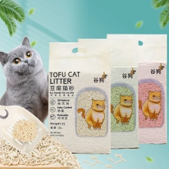 Top Sale Quickly Clumping Tofu Cat Litter All Natural Eco-Friendly Dust Free Cat Litter