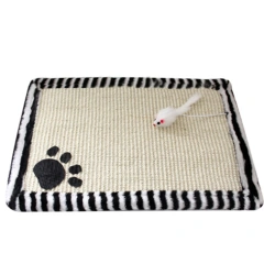 Cat Kitten Scratch Board Pad Sisal Toy Sofa Furniture Protector Cat Claw Care Product Cats Scratcher Paw Pad With Invisible Nail