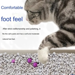 OEM Manufacturers 100% Natural Sodium Cat Sand Lemon Scent Odour Lock Strong Dust Free Clumping Premium Bentonite Cat Litter