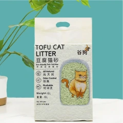 Top Sale Quickly Clumping Tofu Cat Litter All Natural Eco-Friendly Dust Free Cat Litter