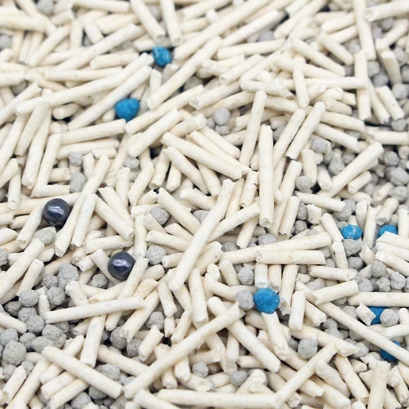 Wholesale factory cat sand Biodegradable Cat litter is easy to clean dust free clumping flushable tofu Cat litter