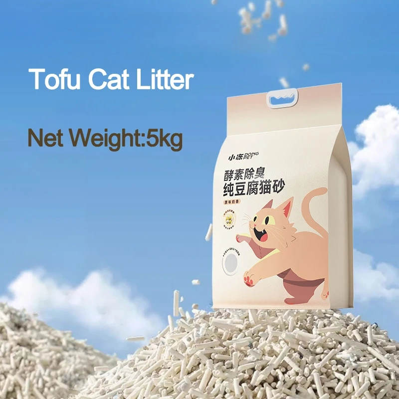 Cat litter low dust deodorizing cat litter cat shelter washable toilet mixed cat litter tofu cat litter