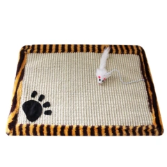 Cat Kitten Scratch Board Pad Sisal Toy Sofa Furniture Protector Cat Claw Care Product Cats Scratcher Paw Pad With Invisible Nail