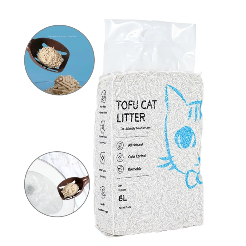BEST High Quality Natural 2MM Tofu Cat Litter Sand Pet Shop Pet Product Supplier