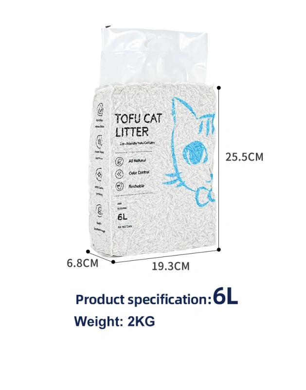 BEST High Quality Natural 2MM Tofu Cat Litter Sand Pet Shop Pet Product Supplier