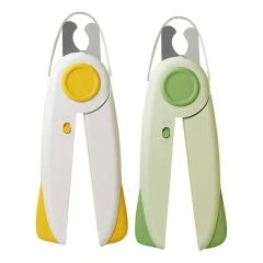 Led Light Pet Nail Trimmer Lighted Dog Nail Trimmers File Sharpening Pet Dog Nail Grinder Trimmers Transparent Baffle Return