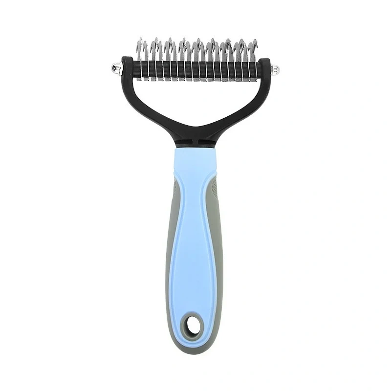 Professional Pet Deshedding Brush Dog Hair Remover Pet Fur Knot Cutter Puppy Cat Comb Brushes Dogs Grooming Shedding Supplies