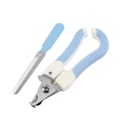 Two-color Pet Nail Clippers Stainless Steel Dog Cat Professional Labor-Saving Nail Clippers Convenient Beauty Cleaning Supplies
