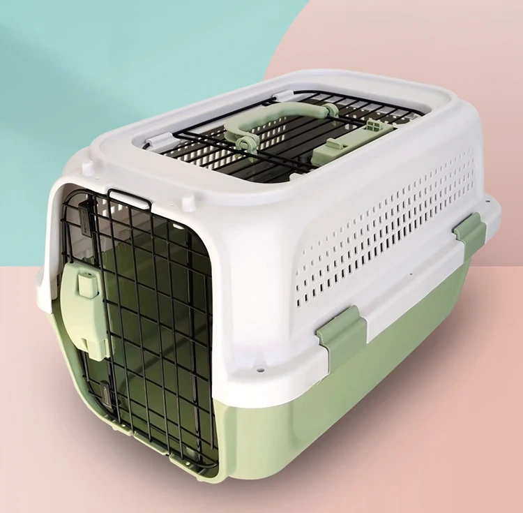 Portable Dog Carriers Durable Pet Carriers Houses Outdoor Travel Cat Transport Box Cat Consignment Carrier Box