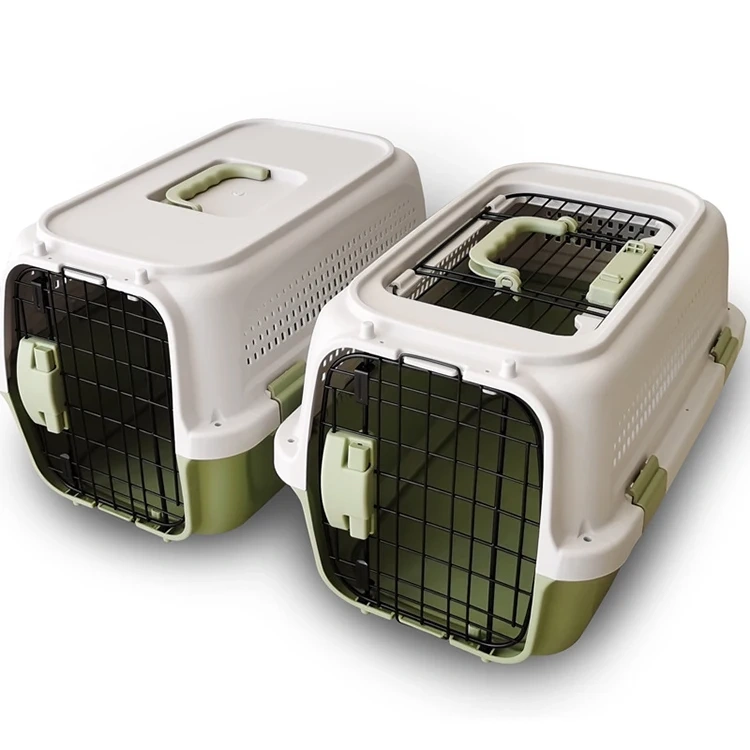 Portable Dog Carriers Durable Pet Carriers Houses Outdoor Travel Cat Transport Box Cat Consignment Carrier Box