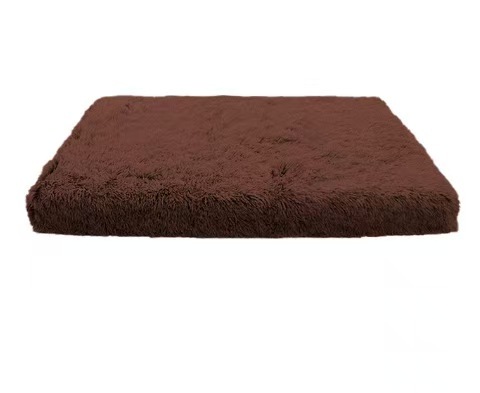 Plush Rectangle Pet Nest Cotton Deep Sleep Dog Sofa Bed Pet Supplies Fluffy Super Soft Winter Warm Dog Beds Sleeping Cushion