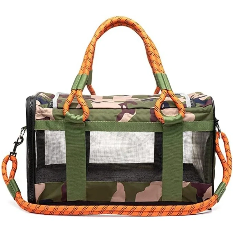 Airline-Compliant Pet Carrier | includes Leash | Suitable for Pets up to 20lbs