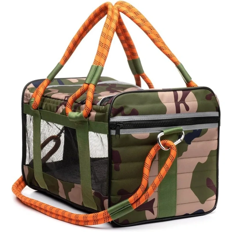 Airline-Compliant Pet Carrier | includes Leash | Suitable for Pets up to 20lbs