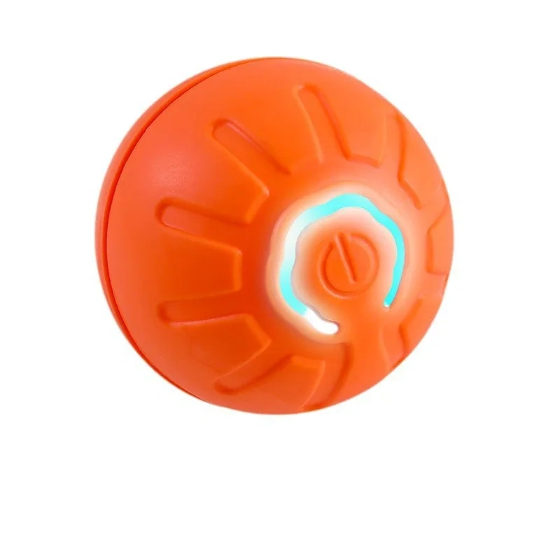 Automatic Moving Dog Toy Ball Smart USB Jumping Rotating Interactive Dog Chew Toy Ball for Puppy Ball Toys