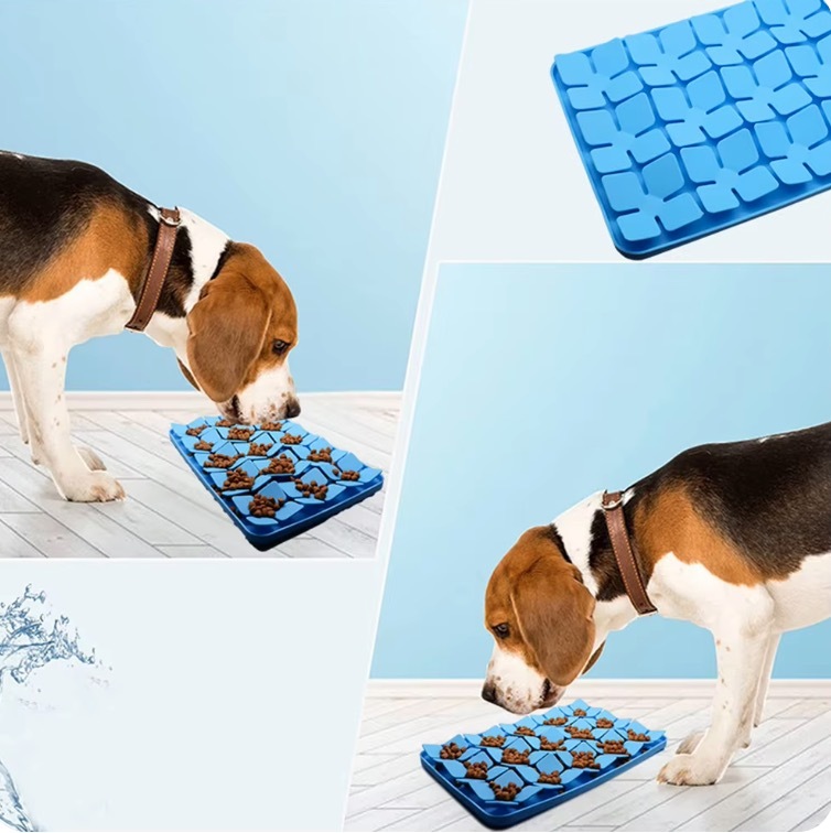 Dog Lick Mat Dog Lick Mat With Suction Cups Dog Slow Feeders Lick Mat Boredom Reduce Pad For Food Treats Yogurt Or Peanut Butter