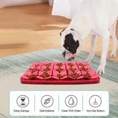Dog Lick Mat Dog Lick Mat With Suction Cups Dog Slow Feeders Lick Mat Boredom Reduce Pad For Food Treats Yogurt Or Peanut Butter
