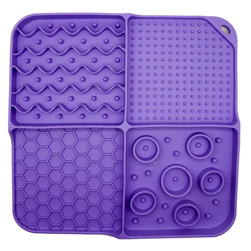 New Design Multifunctional Licking Pad Dog Silicone Licking Pad Hot Sale Food Grade Silicone Dog Licking Pad