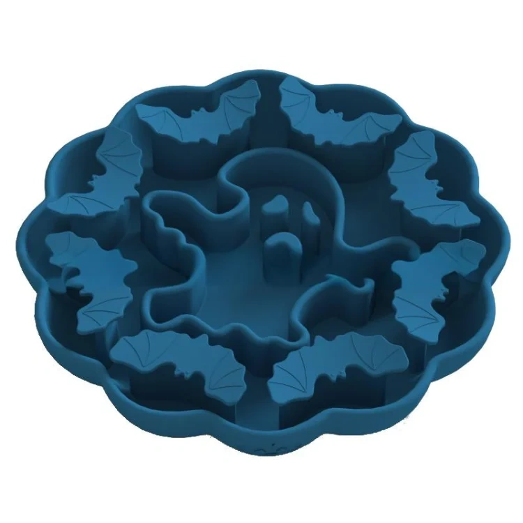 Slow Feeder Dog Bowls Silicone Pet bowls feeders Dog Lick Mat with Suction Cups Non-Slip