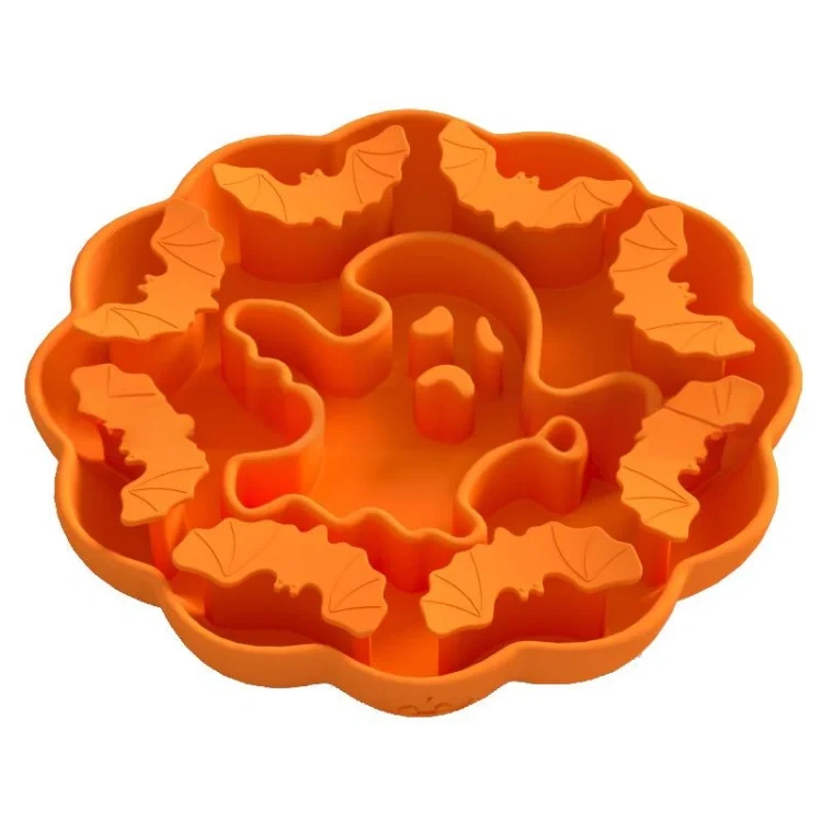 Slow Feeder Dog Bowls Silicone Pet bowls feeders Dog Lick Mat with Suction Cups Non-Slip
