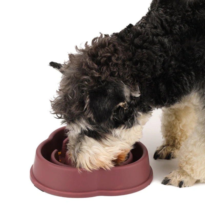 1 Piece/2 Pieces/4 Pieces Pet Slow Feeding Bowl Suitable for Dogs and Cats, Non Slip Feeding, Dog Bowl, Indoor Durable Food Bowl