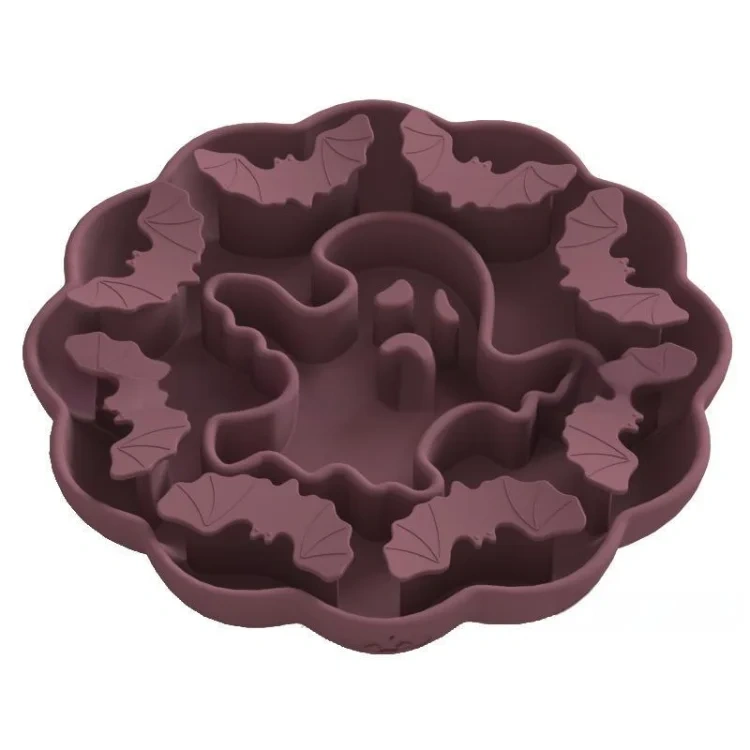 Slow Feeder Dog Bowls Silicone Pet bowls feeders Dog Lick Mat with Suction Cups Non-Slip