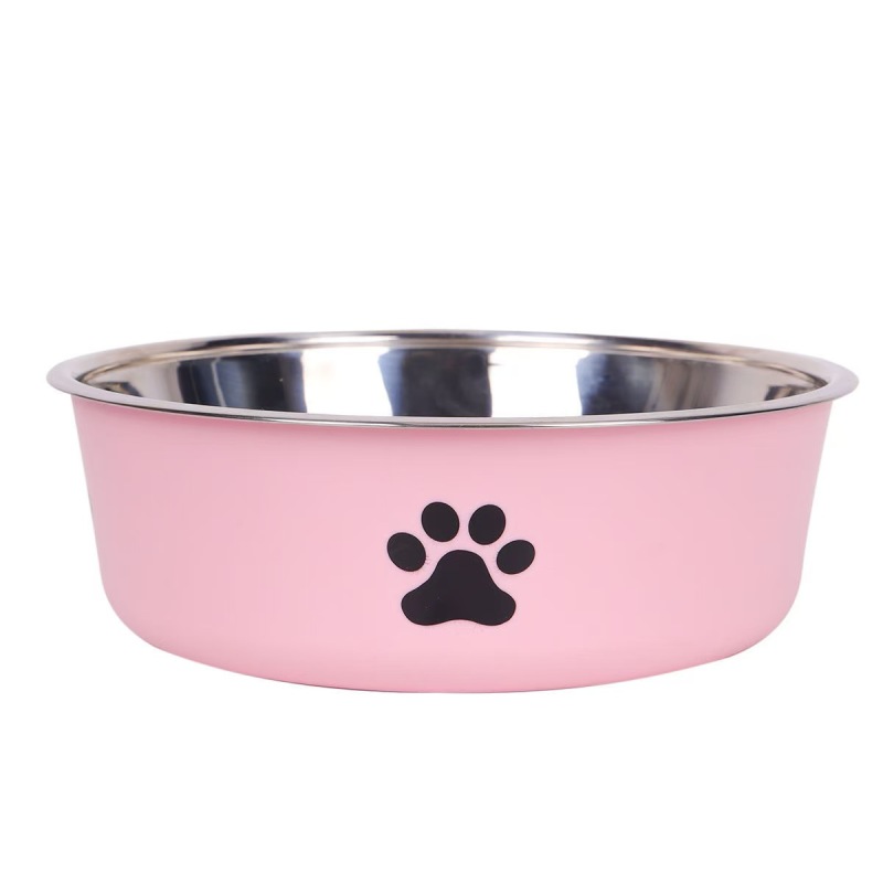Wholesale Eco-Friendly Cat Dog Feeder Bowl Stainless Steel Pet Water & Food Bowl for Small Animals Sublimation