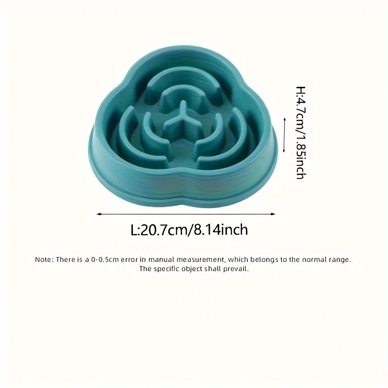 1 Piece/2 Pieces/4 Pieces Pet Slow Feeding Bowl Suitable for Dogs and Cats, Non Slip Feeding, Dog Bowl, Indoor Durable Food Bowl