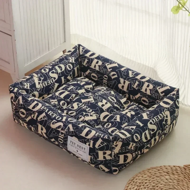 1PC Dog Bed Home Pet Large Supplies Pet Mattress Sleeping Nest Cave for Small Dogs Puppy Pet Products Mattress Haustierbett