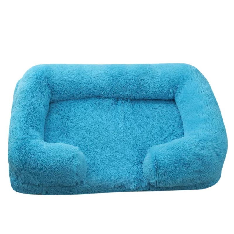 Large Dog Bed Plush Ring Cat Puppy Winter House Sleeping Mats On The Floor Sofa Cat Bed Dog Kennel Mattress Pad Pet Supplies