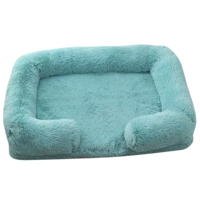 Large Dog Bed Plush Ring Cat Puppy Winter House Sleeping Mats On The Floor Sofa Cat Bed Dog Kennel Mattress Pad Pet Supplies