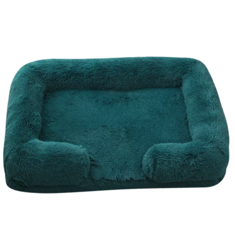 Large Dog Bed Plush Ring Cat Puppy Winter House Sleeping Mats On The Floor Sofa Cat Bed Dog Kennel Mattress Pad Pet Supplies