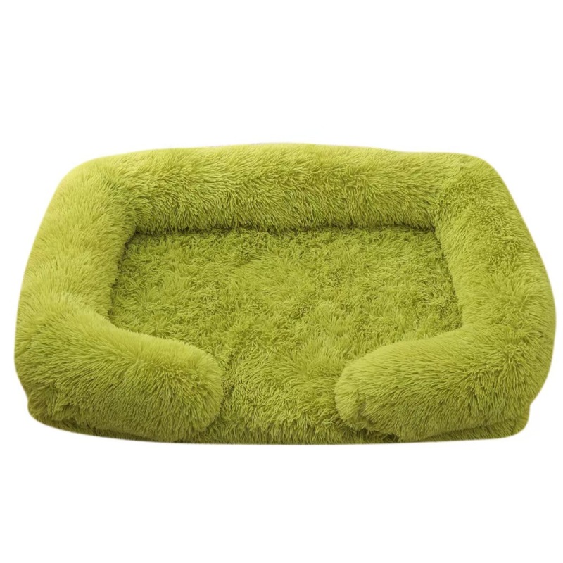 Large Dog Bed Plush Ring Cat Puppy Winter House Sleeping Mats On The Floor Sofa Cat Bed Dog Kennel Mattress Pad Pet Supplies