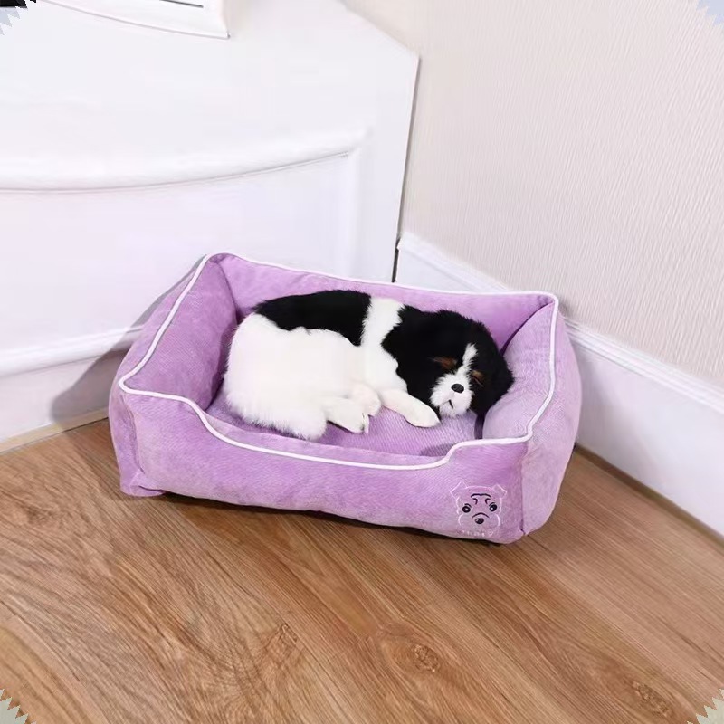 Foldable Oval Waterpro Dog Bed Cushion Indoor Modern Dog Bed Folding Medium Size Cama Para Perros Pet Dog Products Stuff