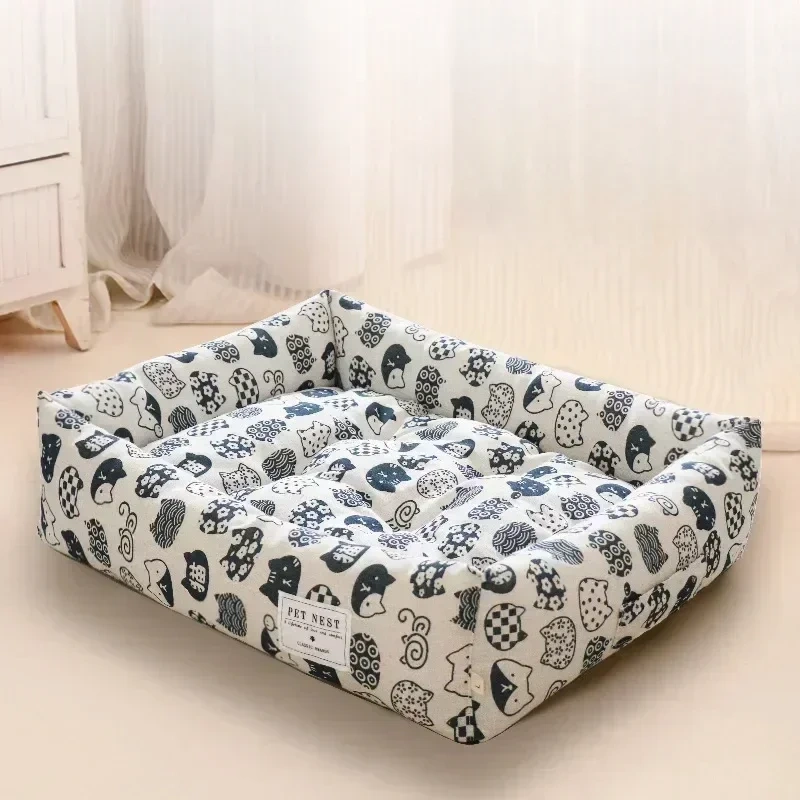 1PC Dog Bed Home Pet Large Supplies Pet Mattress Sleeping Nest Cave for Small Dogs Puppy Pet Products Mattress Haustierbett