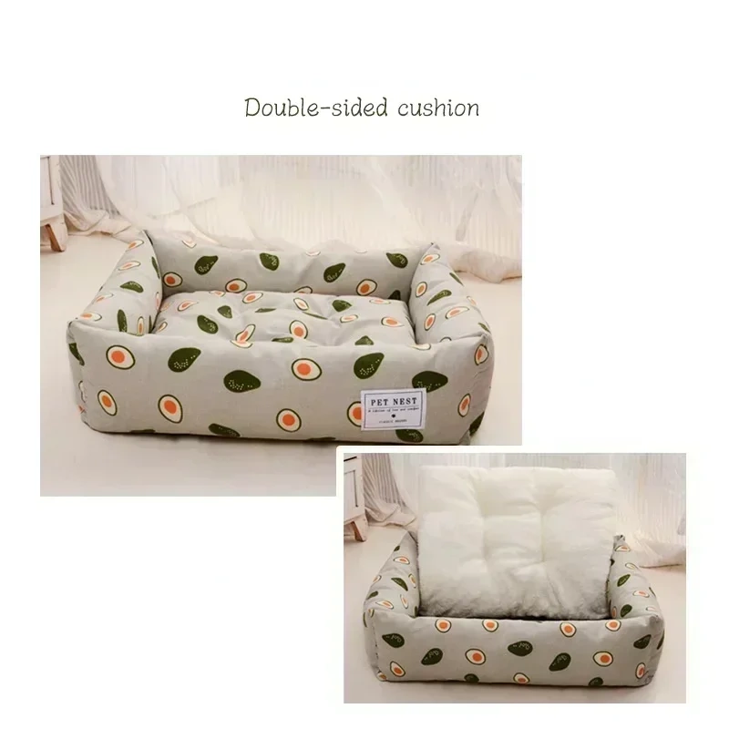 1PC Dog Bed Home Pet Large Supplies Pet Mattress Sleeping Nest Cave for Small Dogs Puppy Pet Products Mattress Haustierbett