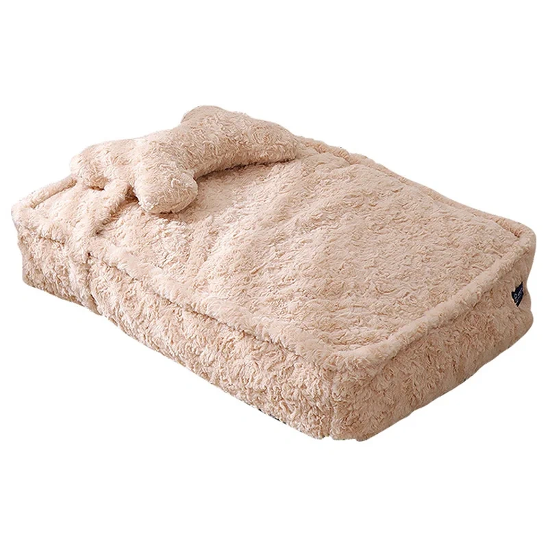 Winter Warm Pet Dog Bed Comfortable Pet Sleeping Bed for Small Medium Dogs Soft Detachable Puppy Bed Dog Accessories