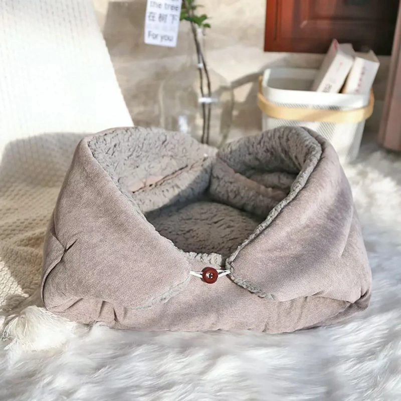 3In1 Pet Beds Cat Mats Blankets Cat Accessories Small Dog Beds Nest Multifunctional Foldable Pet Beds Supplies Puppy Cat Sleep