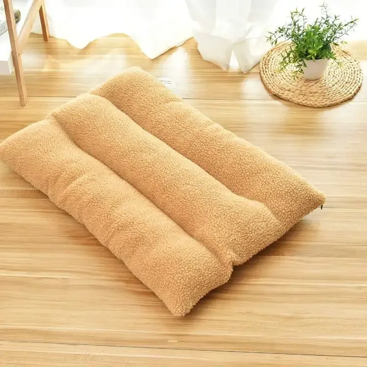 Dog Bed Mat for Large Dogs 2 Sides Use Soft Pet Dog Mattress Washable Bed For Cats Camas Para Perro Cushion