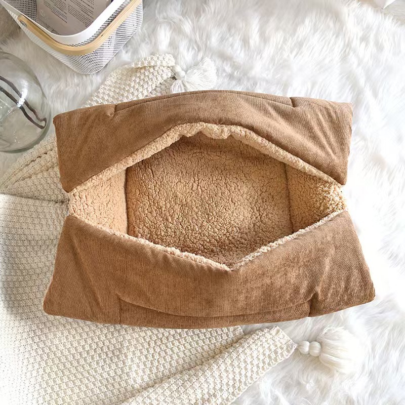 3In1 Pet Beds Cat Mats Blankets Cat Accessories Small Dog Beds Nest Multifunctional Foldable Pet Beds Supplies Puppy Cat Sleep