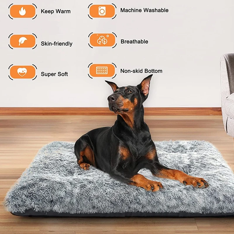 XS-XXL Dog Bed Warm Pet Sleeping Mat Square Pet Mat for Small Medium Large Dogs Comfortable Puppy Bed Dog Accessories