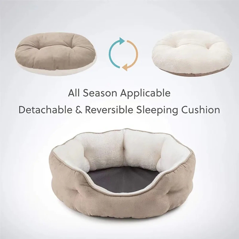 Pet Dog Cat Bed Mats Cat Accessories Soft Machine Washable Round Bed Sofa Blankets Dog Kennel Cat Nest Puppy Cat Supplies