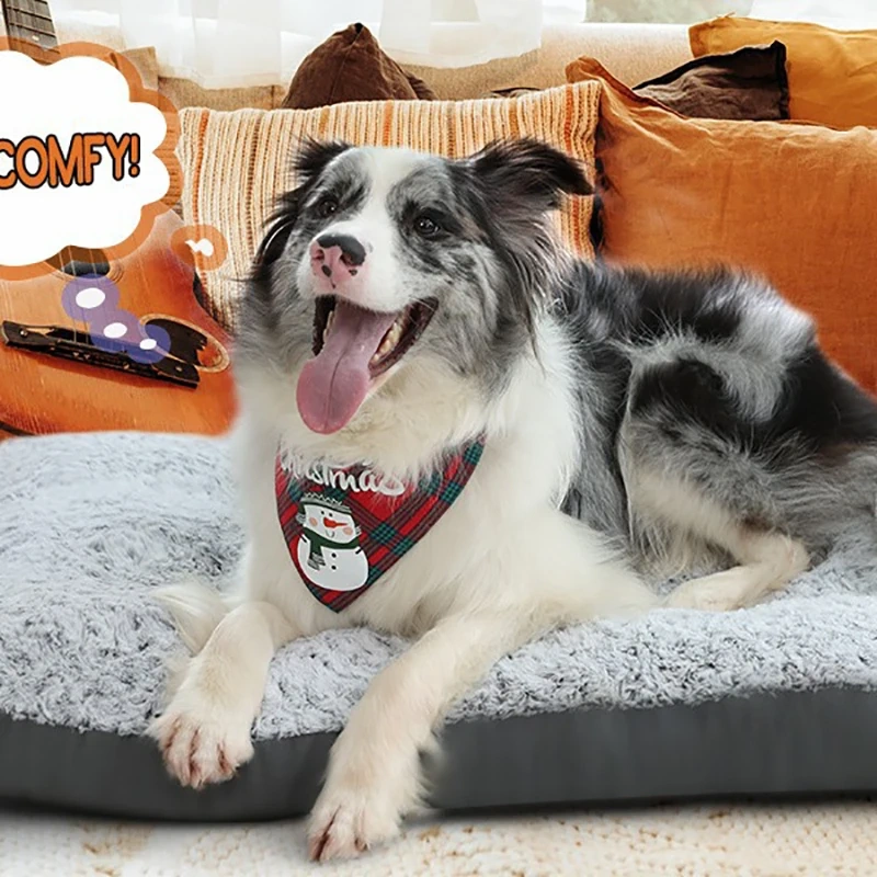 XS-XXL Dog Bed Warm Pet Sleeping Mat Square Pet Mat for Small Medium Large Dogs Comfortable Puppy Bed Dog Accessories