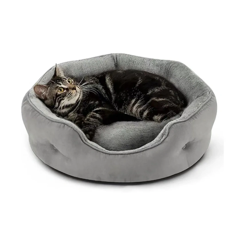 Pet Dog Cat Bed Mats Cat Accessories Soft Machine Washable Round Bed Sofa Blankets Dog Kennel Cat Nest Puppy Cat Supplies