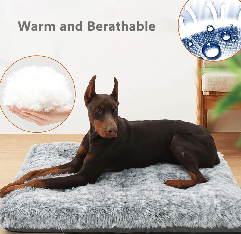 XS-XXL Dog Bed Warm Pet Sleeping Mat Square Pet Mat for Small Medium Large Dogs Comfortable Puppy Bed Dog Accessories
