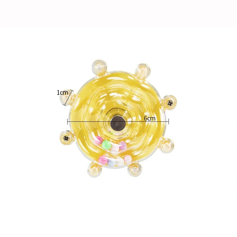 Bird Parrot Interactive Toy Bird Turntable Hang Toys Sounding Ball Toys Stand Playing Cage Accessories Pet Supplies